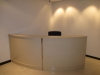 MDF RECPTION CURVED TABLE 1